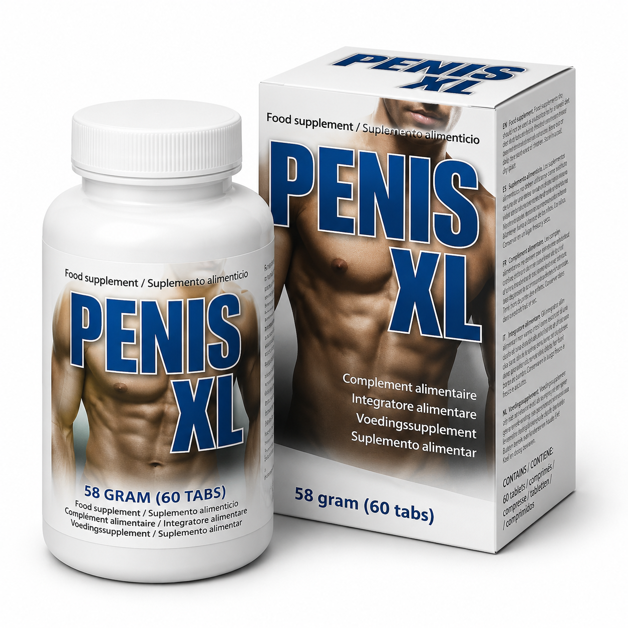 PENIS XL 60 COMPRIMIDOS