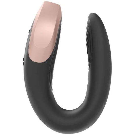 SATISFYER – VIBRADOR DOUBLE LOVE LUXURY PARTNER PRETO