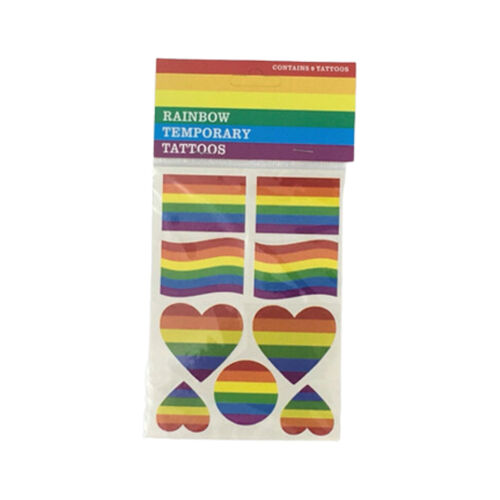 ORGULHO - TATUAGENS DA BANDEIRA LGBT