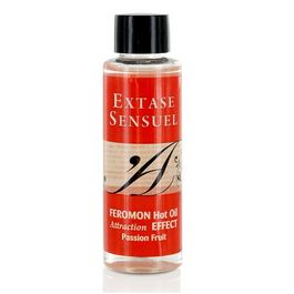Extrato Sensual - Óleo de Massagem com Efeito Aquecedor e Feromônios de Maracujá 100ml