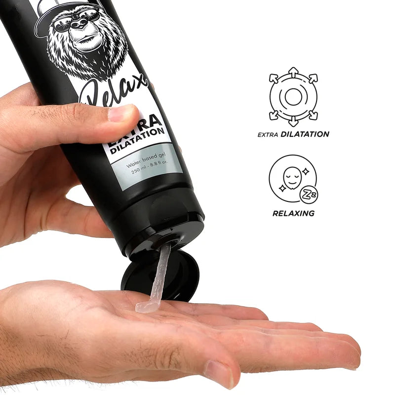 BLACK HOLE - GEL BASE D'ÁGUA DILATAÇÃO ANAL 250 ML