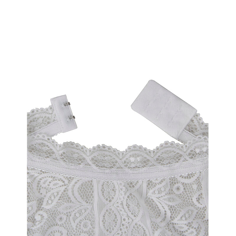 BODY DE RENDA BRANCO TAMANHO S/M