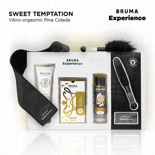 BRUMA XPERIENCE - KIT DOCE TEMPTATION PIÑA COLADA VIBRO-ORGASMIC
