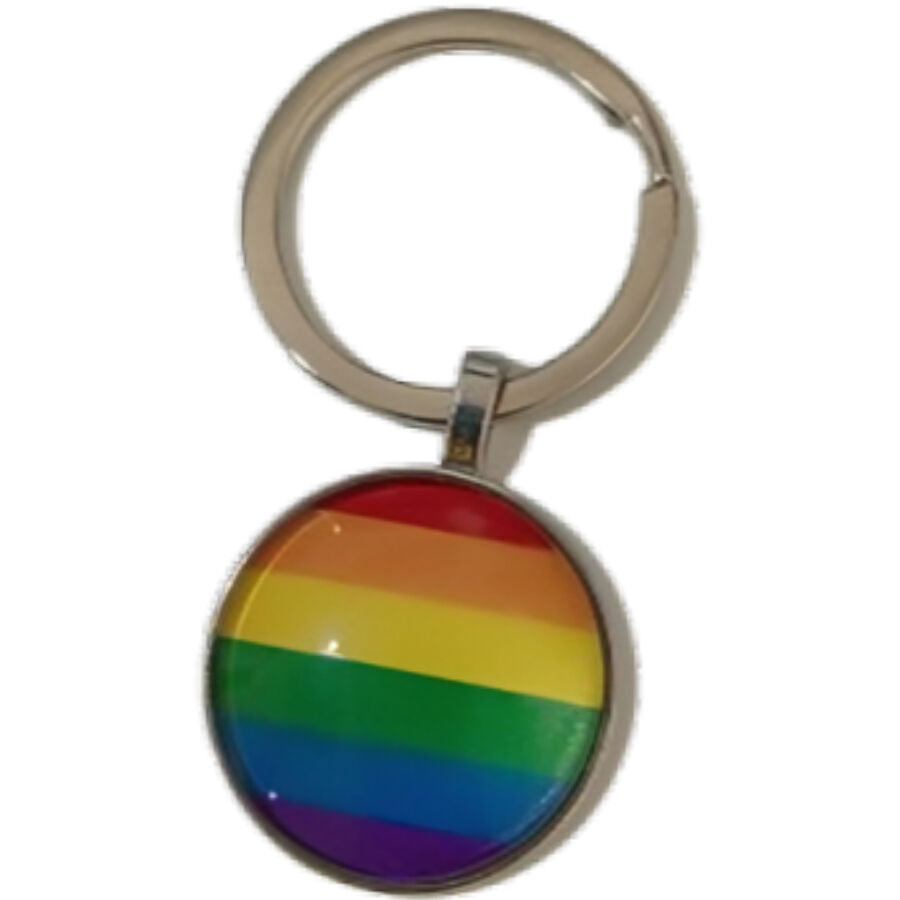 Chaveiro com a bandeira LGBT do Orgulho