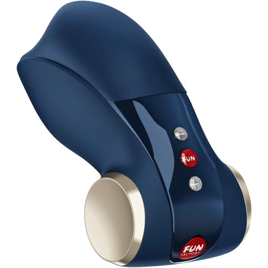 FUN FACTORY – VIBRADOR COBRA LIBRE II MASTURBADOR AZUL-NOITE