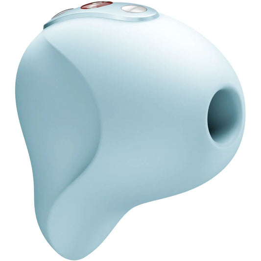 FUN FACTORY - VIBRADOR DE PULSAÇÃO DE AR SEDUCTION AZUL GELO