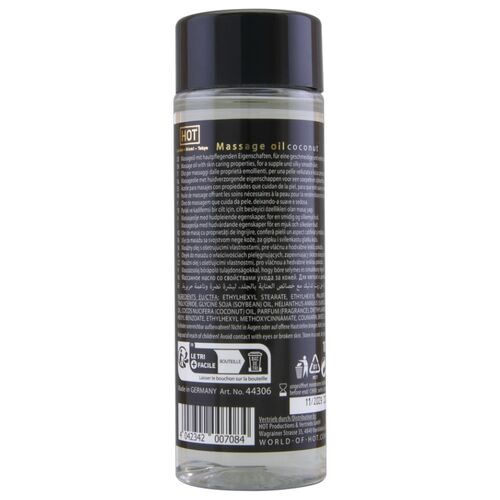 ÓLEO DE MASSAGEM QUENTE DE COCO 100 ML