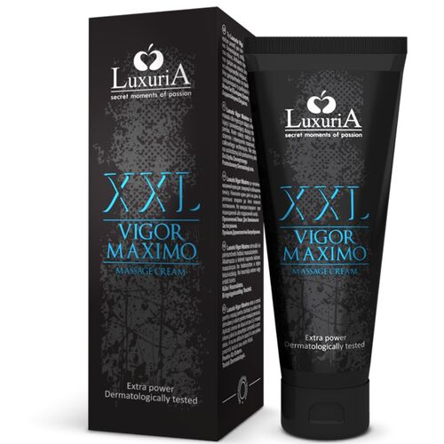 INTIMATELINE LUXURIA - XXL CREME DE MASSAGEM VOLUMIZADOR MÁXIMO VIGOR 75 ML