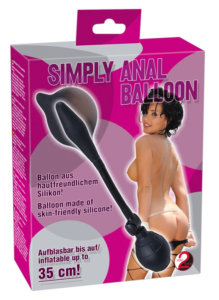 Plug Anal Insuflável Simply Anal Balloon – Ajustável
