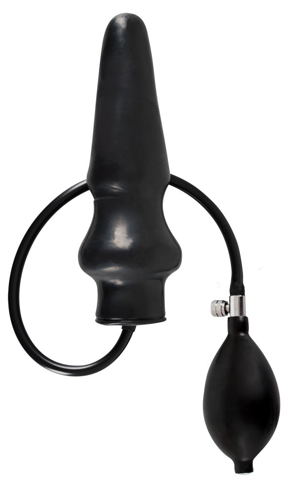 Plug Anal Insuflável com Bomba Manual – Tamanho Ajustável