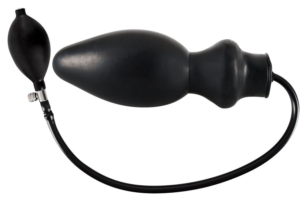 Plug Anal Insuflável com Bomba Manual – Tamanho Ajustável