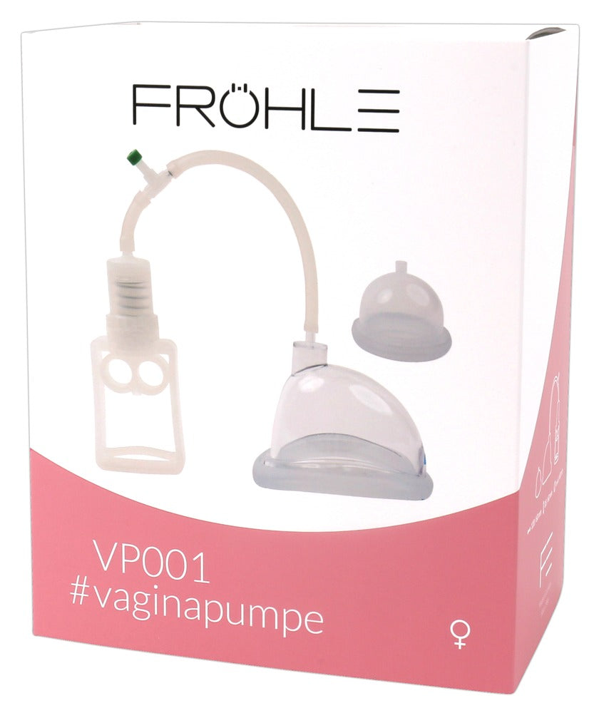 Bomba Vaginal de Sucção Feminina com 2 Ventosas