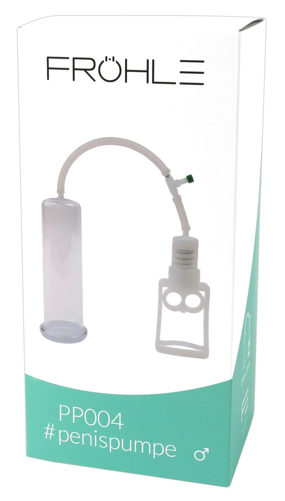 Fröhle PP04 – Bomba Peniana Manual Transparente com Sistema de Sucção