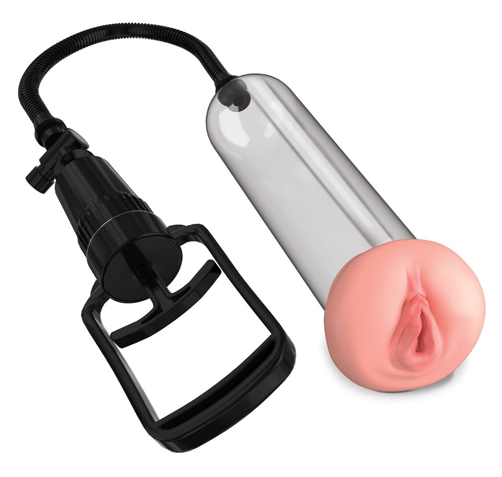 Pump Worx – Bomba Peniana Manual com Entrada Vaginal