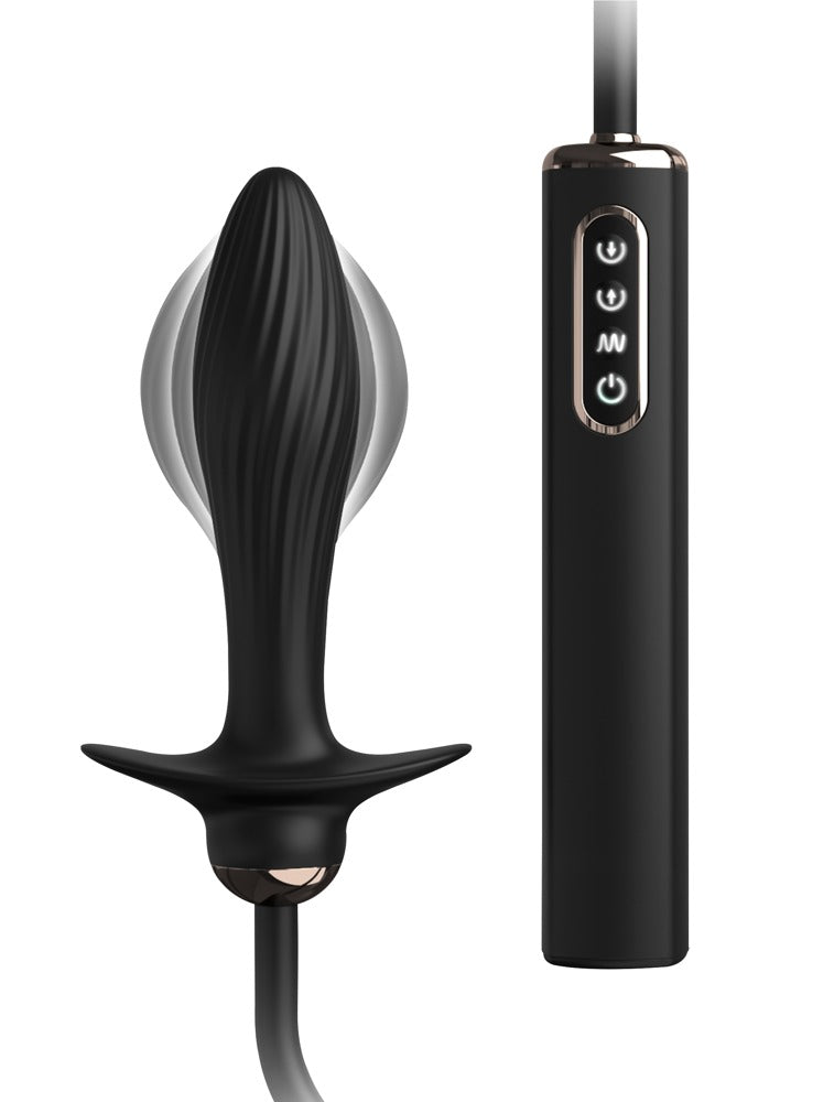 Plug Anal Vibratório Premium Recarregável com Controlo
