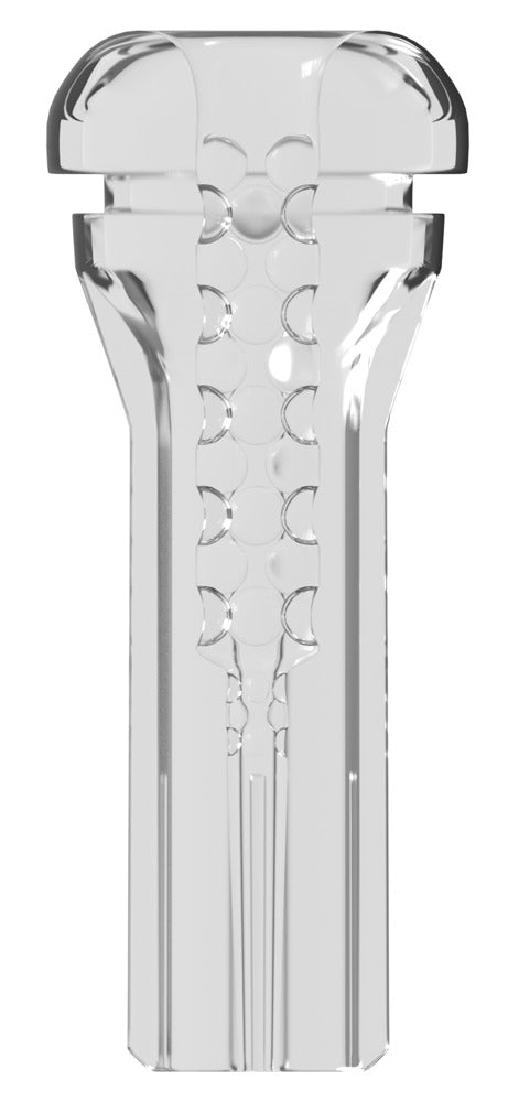 PDX Elite – Bomba Peniana Transparente com Textura Interna