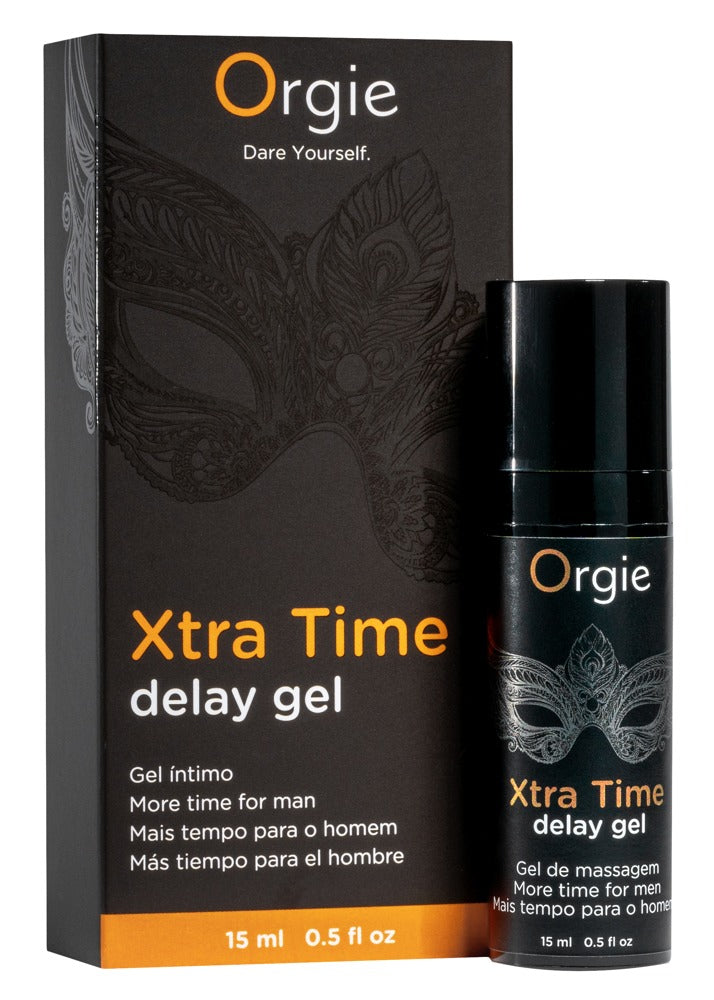 Orgie Xtra Time Delay Gel Masculino – Retardante 15 ml