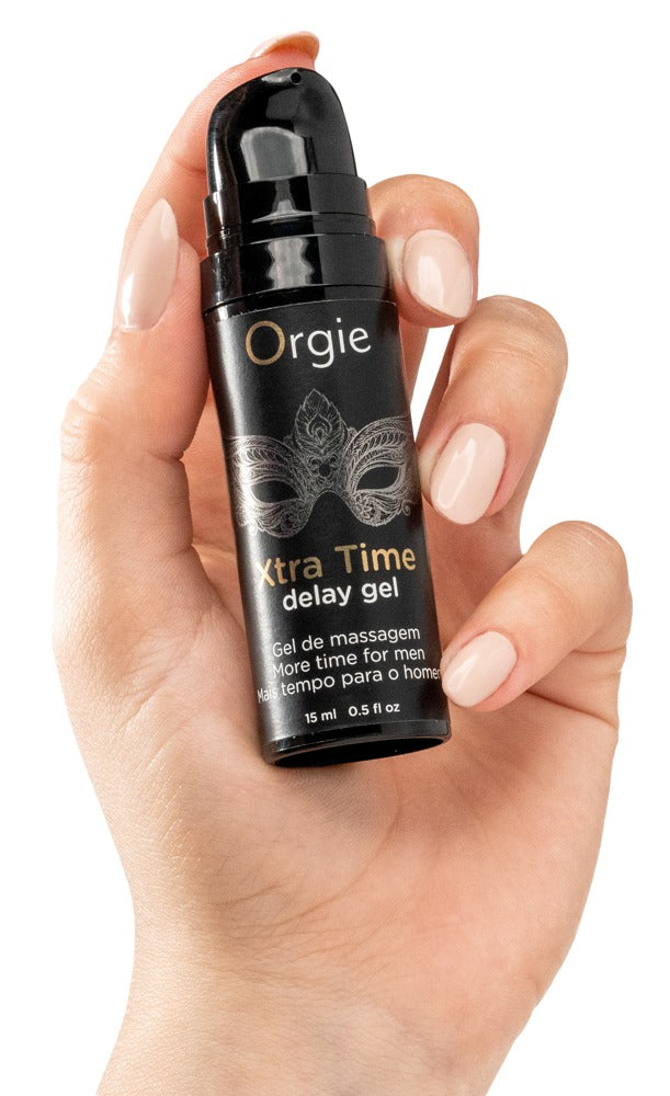 Orgie Xtra Time Delay Gel Masculino – Retardante 15 ml