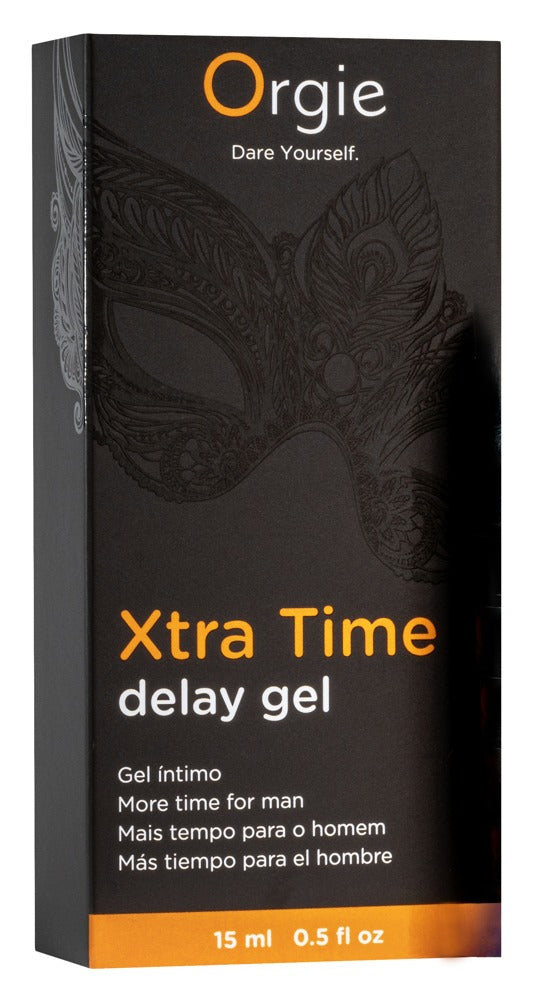 Orgie Xtra Time Delay Gel Masculino – Retardante 15 ml