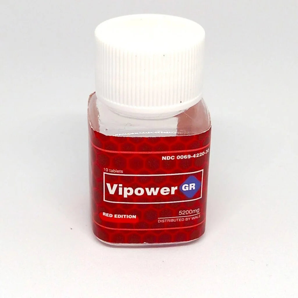 VIPOWER GR Red edition - Potenciador Sexual de Alta Qualidade