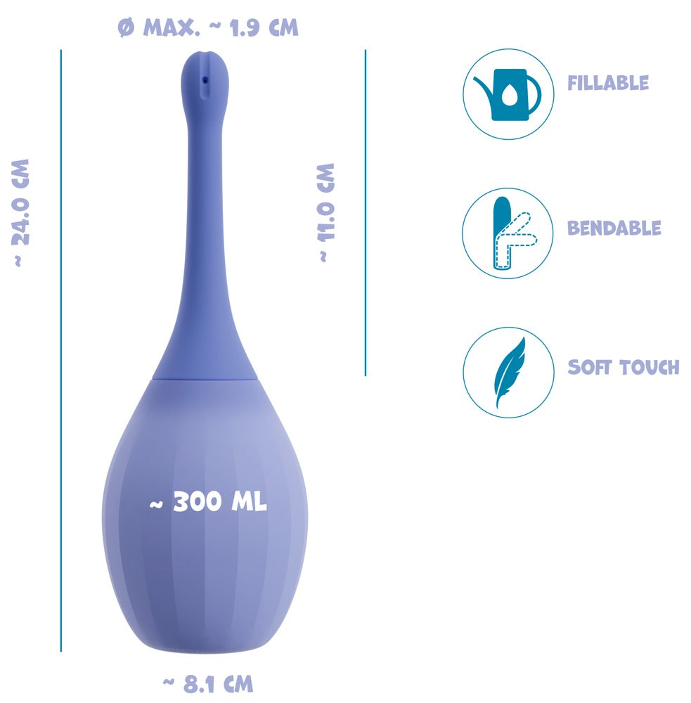 Duche Anal Reutilizável em Silicone – 300 ml
