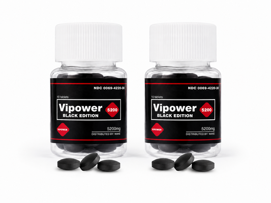 VIPOWER 5200 BLACK EDITION - Desempenho de Elite - 2 Unidades