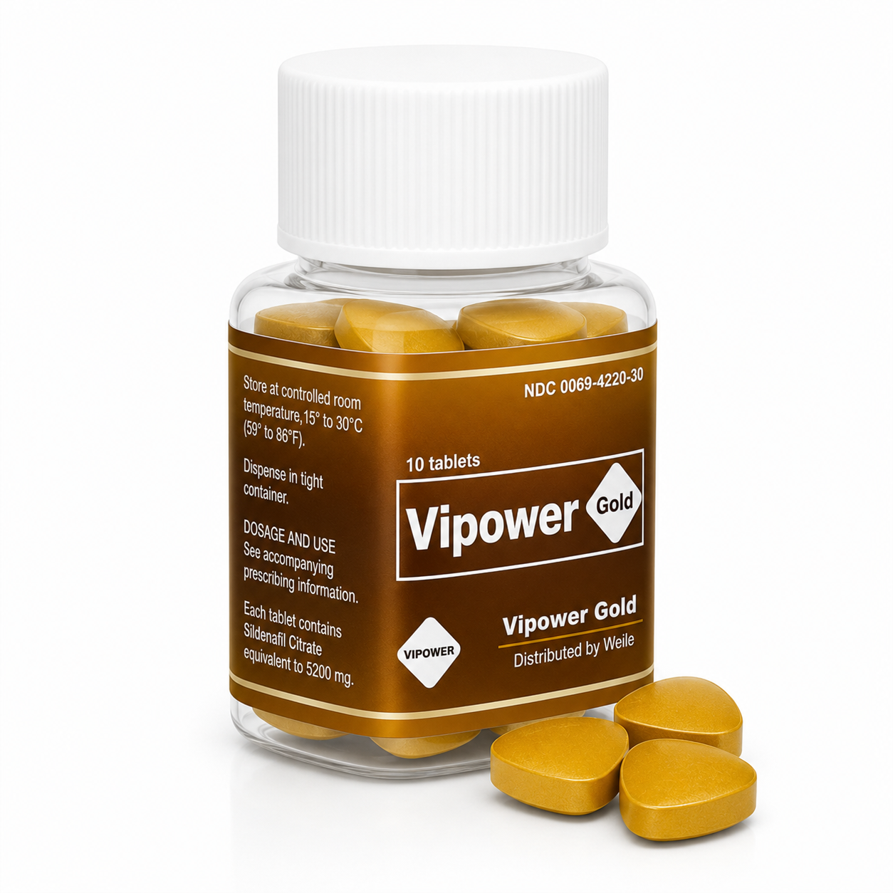 Vipower 5200 Edição Ouro: O Poder da Sofisticação em Suas Mãos