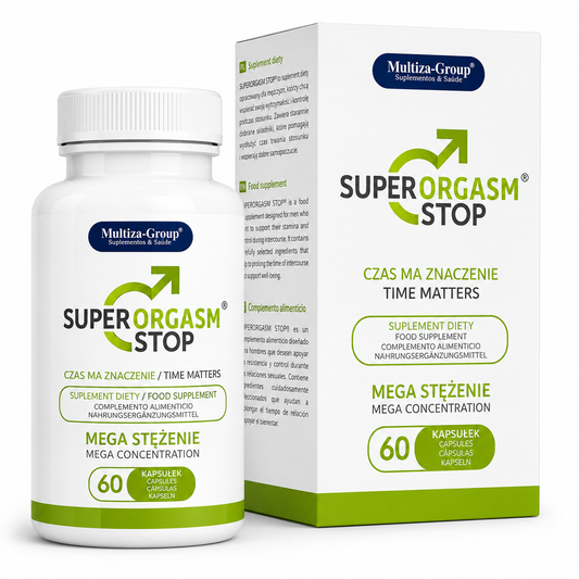 MEDICA GROUP – SUPER ORGASMO PARAR DE RETARDAR PARA HOMENS 60 CÁPSULAS