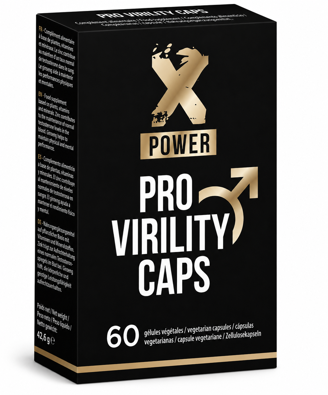 XPOWER – CAPACITORES DE VIRILIDADE PROFISSIONAL – 60 UNIDADES