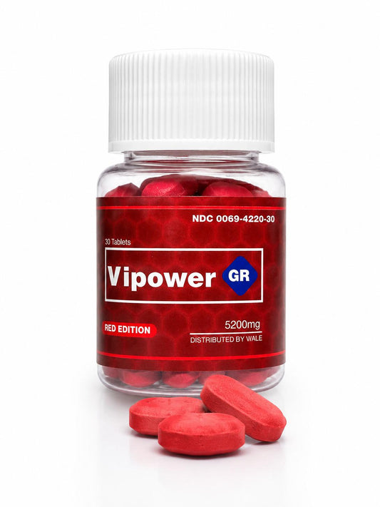 VIPOWER GR Red edition - Potenciador Sexual de Alta Qualidade