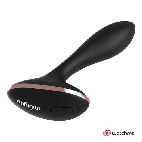 ANBIGUO - PLUG ANAL VIBRADOR COM CONTROLE REMOTO WATCHME VERNET