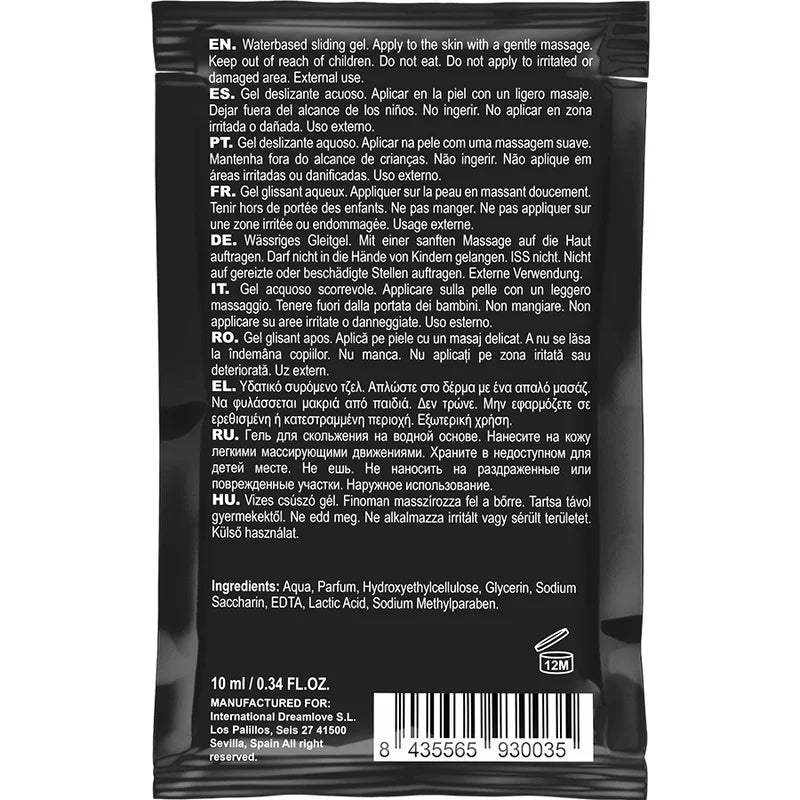 COQUETTE CHIC DESIRE - LUBRIFICANTE BEIJÁVEL À BASE DE ÁGUA DE MORANGO 10 ML