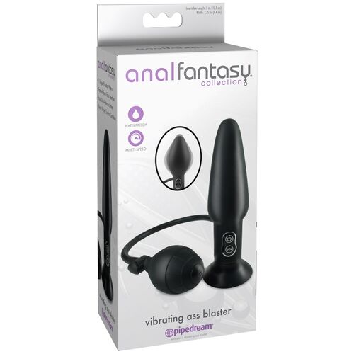FANTASIA ANAL - VIBRADOR INFLÁVEL PLUG