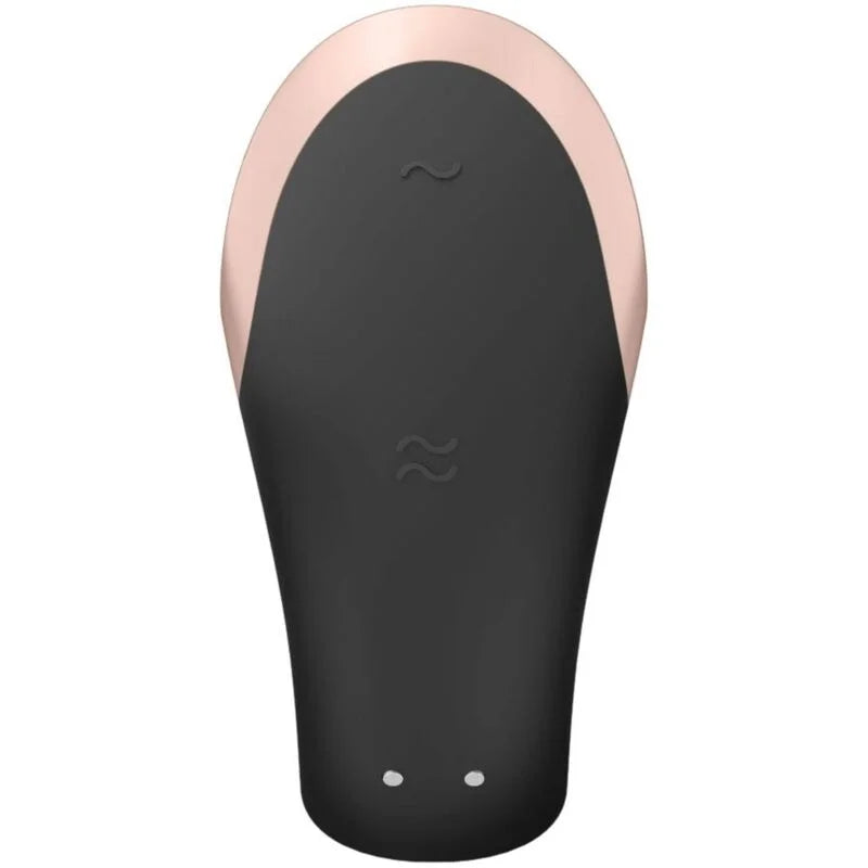 SATISFYER – VIBRADOR DOUBLE LOVE LUXURY PARTNER PRETO