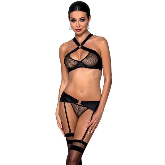 PASSION - CONJUNTO DE COURO ECOLÓGICO AMANDA