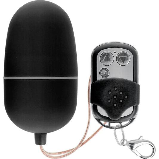 ONLINE- OVO VIBRANTE COM CONTROLE REMOTO M PRETO