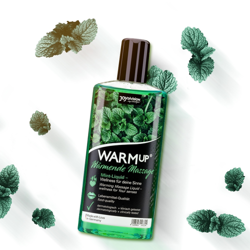 WARMUP JOYDIVISION - GEL DE MASSAGEM  COM EFEITO CALOR DE MENTA 150 ML
