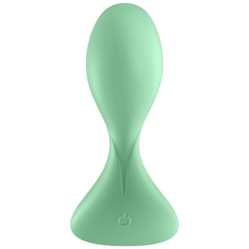 SATISFYER - PLUGUE VIBRATÓRIO TRENDSETTER - VERDE