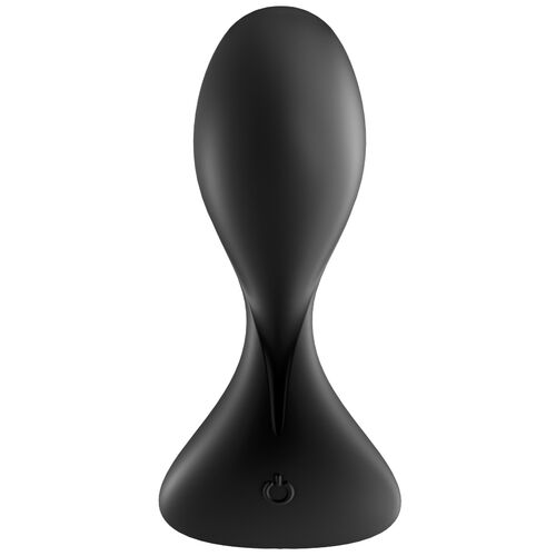 SATISFYER - PLUG VIBRATÓRIO TRENDSETTER PRETO