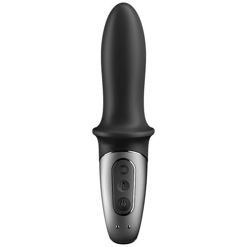 SATISFYER - APLICATIVO DE VIBRADOR ANAL HOT PASSION PRETO