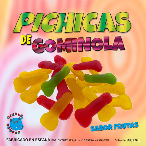 DIABO GOLOSO - PICHITAS DE GUMMINOLA DE FRUTA