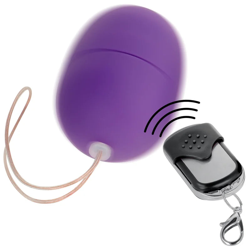 ONLINE- OVO VIBRANTE COM CONTROLE REMOTO S LILAC