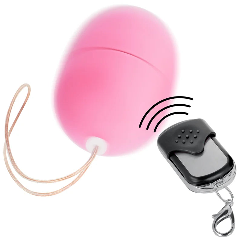ONLINE- OVO VIBRANTE COM CONTROLE REMOTO S ROSA