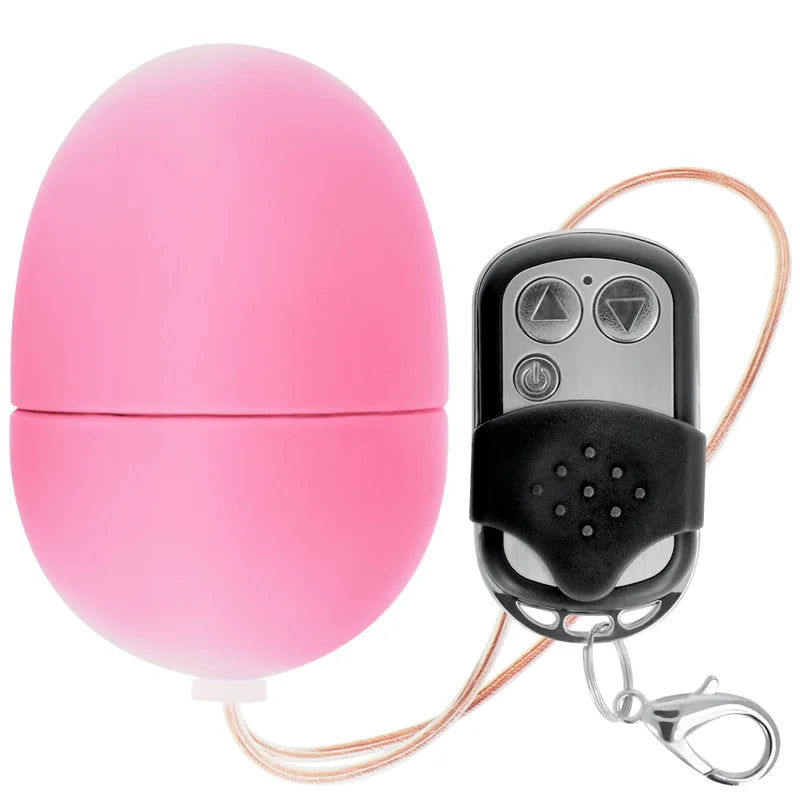 ONLINE- OVO VIBRANTE COM CONTROLE REMOTO S ROSA