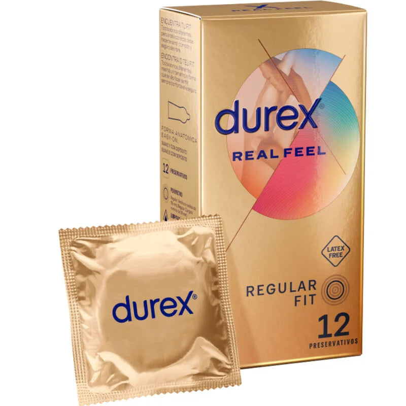 DUREX – SENSAÇÃO REAL 12 UNIDADES