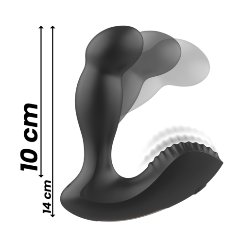 IBIZA - MASSAGEADOR ANAL COM CONTROLE REMOTO 11 x 4 CM