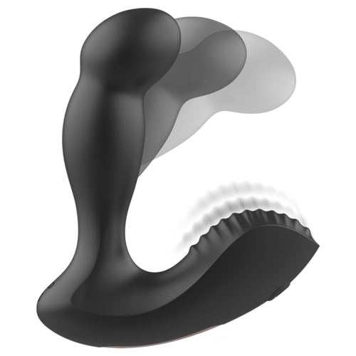 IBIZA - MASSAGEADOR ANAL COM CONTROLE REMOTO 11 x 4 CM