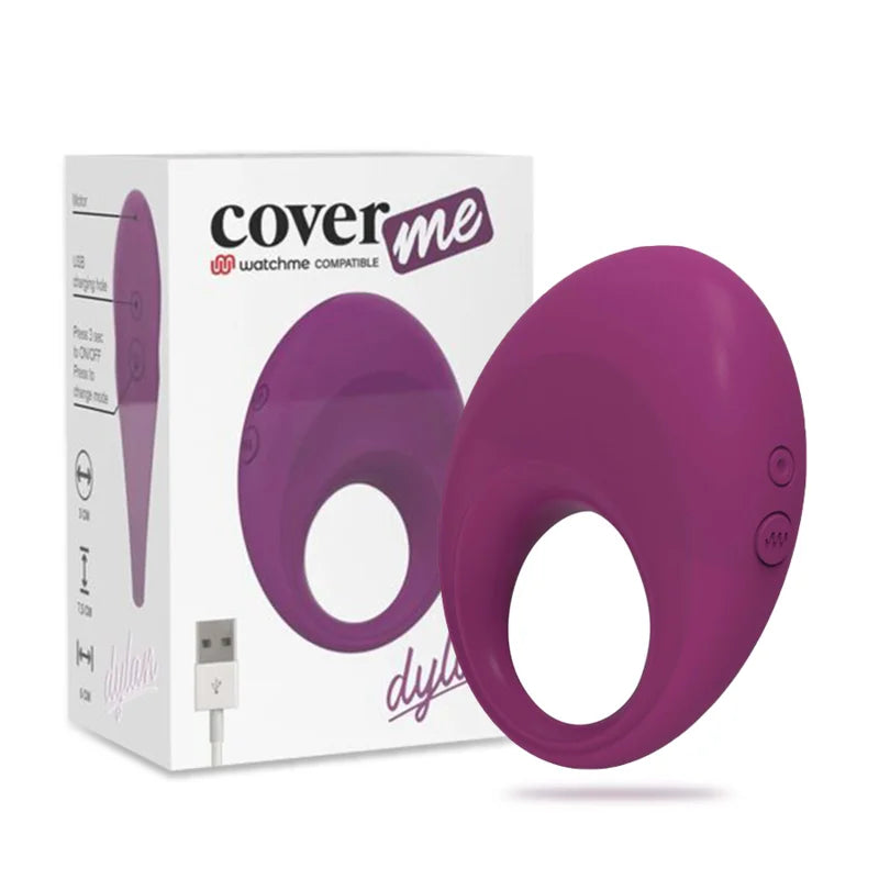 COVERME - ANEL RECARREGÁVEL DYLAN COMPATÍVEL COM A TECNOLOGIA WATCHME WIRELESS