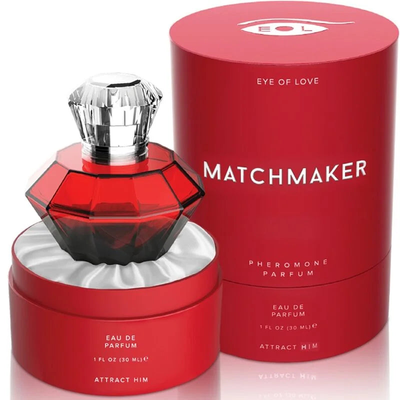 OLHO DE AMOR - MATCHMAKER RED DIAMOND FEROMONE PERFUME ATRAIR ELE 30 ML
