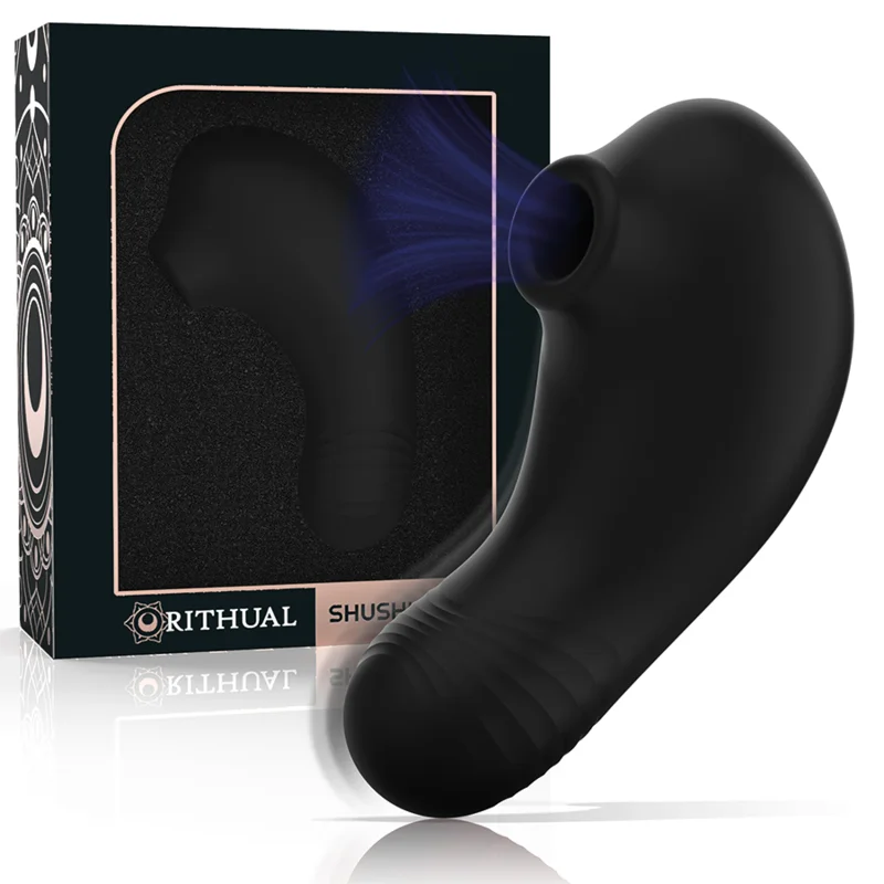 RITHUAL – ESTIMULADOR DE CLITÓRIS DE BOLSO SHUSHU PRO 2 PODEROSOS MOTORES A JATO
